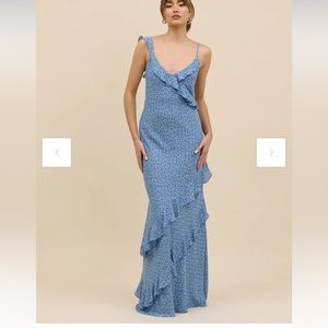 Park & Fifth Co. Majorca Dress in London Blue.